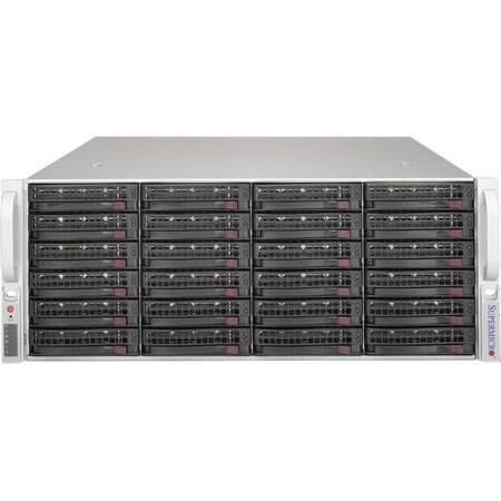 Supermicro SuperChassis 800W/1000W 4U 24x 3.5 CSE-846BE2C-R1K03JBOD